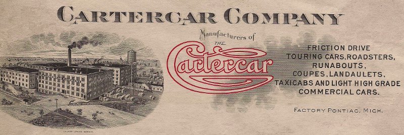 cartercar letterhead